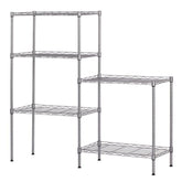 SamyoHome 60"x 22"x 12" Heavy Duty Steel Storage Rack Metal Shelf Wire Shelving, Silver