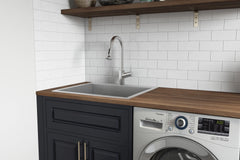 Ruvati RVU6010 25 x 22 x 12 in. Topmount Laundry Utility Sink Deep 16 Gauge Stainless Steel