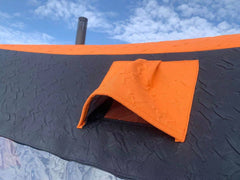 Nordic Legend AURORA LODGE 12' x 12' x 7.5" Tall Portable Ice Fishing Shelter with Single Door