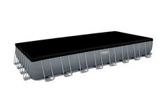 Bestway Power Steel 31'4" x 16' x 52" Rectangular Above Ground Pool Set
