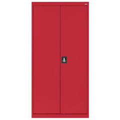 Elite Series Combination Cabinet with Adjustable Shelves, 36"W x 18"D x 72"H, Red