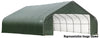 ShelterLogic 28' x 20' x 20' Peak Style Shelter, Green