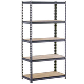 Edsal 36" W x 24" D x 72" H Steel Commercial Shleving Unit, 1250-pound Capacity