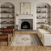 Nourison Briar Area Rug, Rose, 5'3" x 7'3"