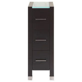 LessCare 12''W x 34''H Linen Tower