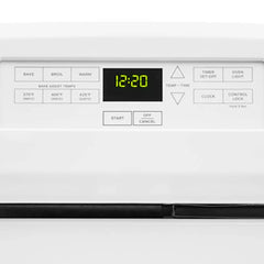 Brand New Amana(R) AGR6303MMW Gas Range with Bake Assist Temps, Dimensions 46" H x 30" W x 28" D, Weight 136lbs