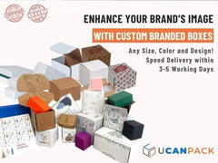 Ucanpack Heavy Duty Deluxe Mailer Box (200lb Test) Large Cardboard Moving Box White, 17 x 11 x 4" - 25 Pcs