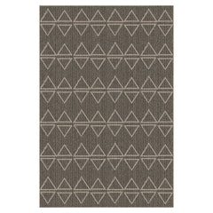 Lyon Rug by Baldosa, Dark Jute, 4' x 6'