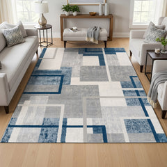 Eden Area Rug, Abstract Geo, 5'3' x 7'