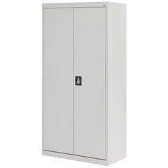 Elite Series Adjustable-Shelf Steel Combination Cabinet, 36"W x 24"D x 72"H, Dove Gray