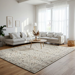 Solaris Area Rug, Ayana Ivory, 8'8" x 13'