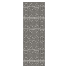 Lyon Runner by Baldosa, Grey Mountain, 2' x 6', 2-pack