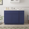 45 in. W x 21 in. D x 32.5 in. H Bath Vanity Cabinet without Top in Brown