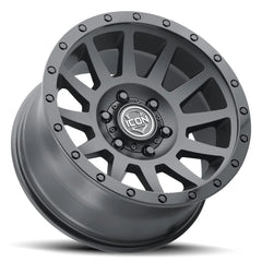 ICON Alloys Compression, Satin Black, 17 x 8.5 / 6 x 135, 6mm Offset, 5" BS