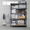 Ar Shelving 5- Tier Galvanized Steel Heavy Duty Garage Storage Shelving Unit with HDF Rack (39.2 in. W x 71 in. H x 20 in. D)