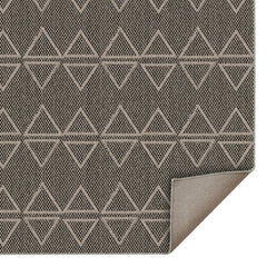 Lyon Rug by Baldosa, Dark Jute, 4' x 6'