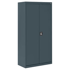 Sandusky Elite Series Steel Freestanding Garage Cabinet in Charcoal (36 in. W x 72 in. H x 24 in. D)