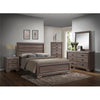 KB B2185-N 27 x 24 x 19 in. Wood Night Stand - Light Brown
