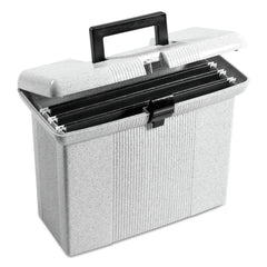 Pendaflex Portafile File Storage Box Letter Plastic 14-7/8 x 6-1/2 x 11-7/8 Granite 41737
