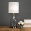 nuLOOM Vista 29" Glass Table Lamp, 29" H x 12" W x 12" D, Gold