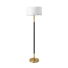 nuLOOM Marshall 61" Metal Floor Lamp, 60.5" H x 17" W x 17" D, Black