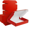 Ucanpack Heavy Duty Boxes For Moving Red Deluxe Mailer Box Large, 17 1/8 x 11 1/8 x 3" - 25 Pcs