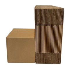 UOFFICE Foldable Single Wall Standard Shipping Boxes, 24" x 24" x 24", 10 Count, 1 Pack