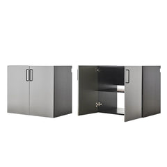 Astro Series 32 in. W x 28 in. H x 20 in. D Metal Wall Mounted Base Door Storage Cabinet