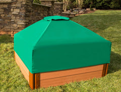 Frame It All 48in. x 48in. x 37in. Telescoping Square Sandbox Canopy/Cover