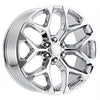 OE Wheels Chrome 20 inch Wheel 6 x 5.5 20 x 9 inches, Chrome