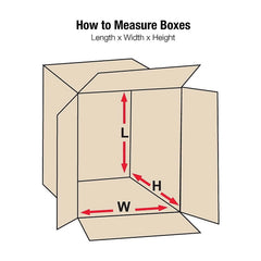Box Partners Double Wall Boxes 24" x 14" x 12" Kraft 15/Bundle HD241412DW
