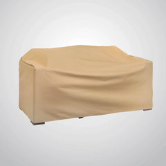 Modern Leisure Basics Patio Loveseat Cover, 2-Pack, 55"L X 33"W X 38"H, Khaki