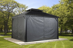 Sojag 12' x 12' Messina & Mykonos Gazebo Curtains