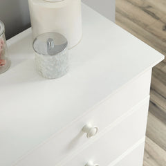 Mainstays Storybook Soft White Dresser, 49.13" L x 16.22" W x 30.24" H