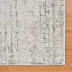 Divina Area Rug, Aloma Cream & Gray, 7'10" x 10'