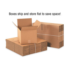 Box Partners Double Wall Boxes 20" x 14" x 14" Kraft 15/Bundle HD201414DW
