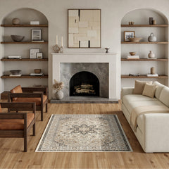 Nourison Briar Area Rug, Rose, 5'3" x 7'3"