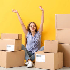 28 x 5 x 24" Side Loading Boxes, Kraft Shipping/Moving Box 10/Bundle