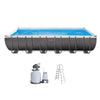 INTEX 24ft x 12ft x 52in Ultra XTR Above Ground Pool, Floats (2 Pack), & Inflatable Cooler