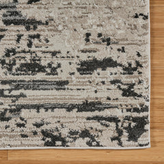 Solaris Area Rug, Argent Charcoal, 8'8" x 13'