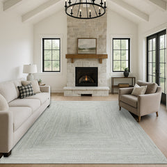 Obeetee Layla Braided Area Rug, Green, 7'9" x 9'9"