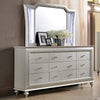 Acme Kaitlyn Dresser with 9 Storage Drawers in Champagne 66"L x 18"W x 39"H
