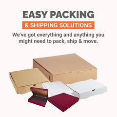 Ucanpack Heavy Duty Deluxe Mailer Box (200lb Test) Large Cardboard Moving Box White, 17 x 11 x 4" - 25 Pcs