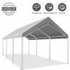 Quictent 10x 20x 8.7Silver Gray Carport