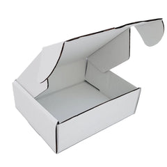 Ucanpack Corrugated Mailer Box E Flute Foldable Moving Boxes Medium, 10 x 8 x 1" - 50 Pcs