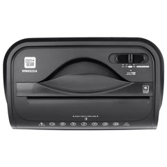 Pen + Gear 6-Sheet Crosscut, Paper/Credit Card Shredder, 11.5L x 6.5W x 16H in.